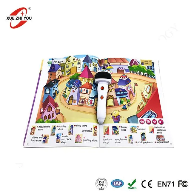 Trẻ em đầu giảng dạy bút cảm ứng